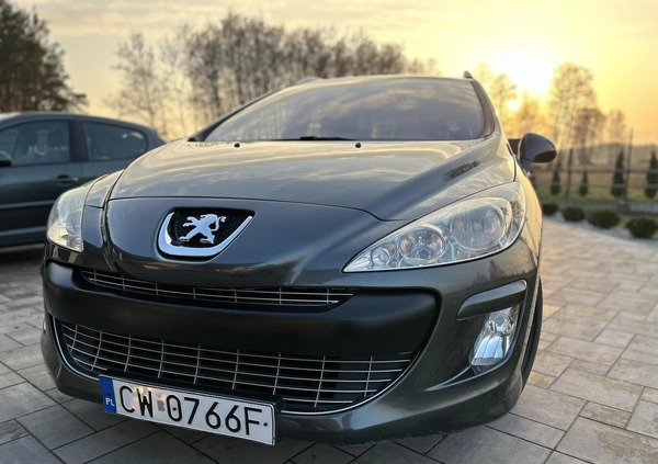 Peugeot 308 cena 13900 przebieg: 290000, rok produkcji 2010 z Włocławek małe 137